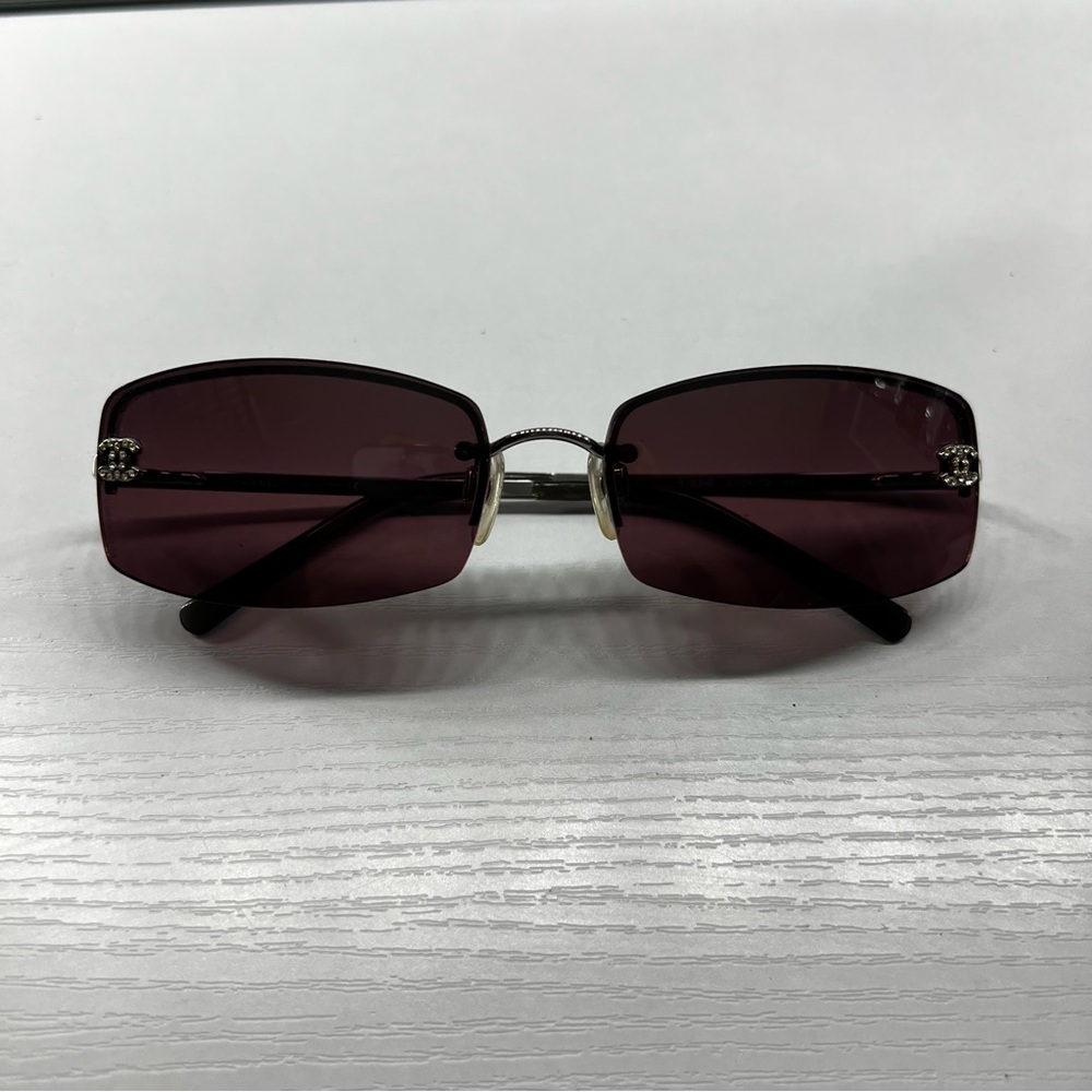 Chanel Rhinestone Sunglasses